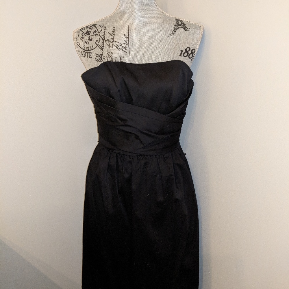 Cynthia Rowley black strapless dress - Picture 2 of 6